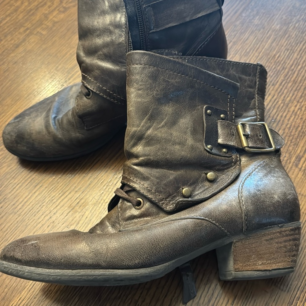 Leather Boots